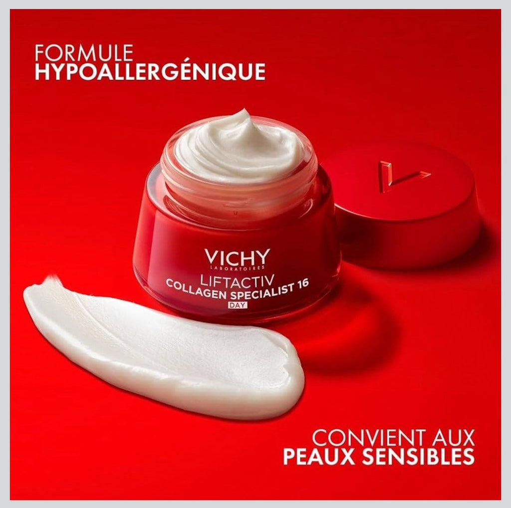 Vichy Collagen Specialist 16 Crème Jour Anti‑Rides 50ml – Fermeté Éclat Taches