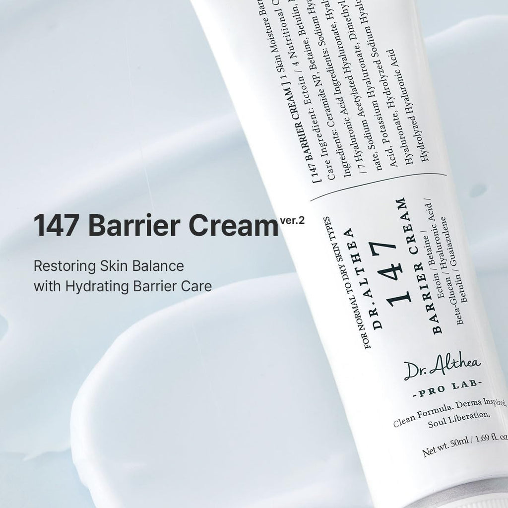 Dr.Althea 147 Barrier Cream 50ml – Crème Hydratante à l’Acide Hyaluronique 7HA