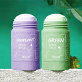 Masque Nettoyant Stick Thé Vert/Aubergine – Purifiant, Anti‑Sébum, Éclat du Teint