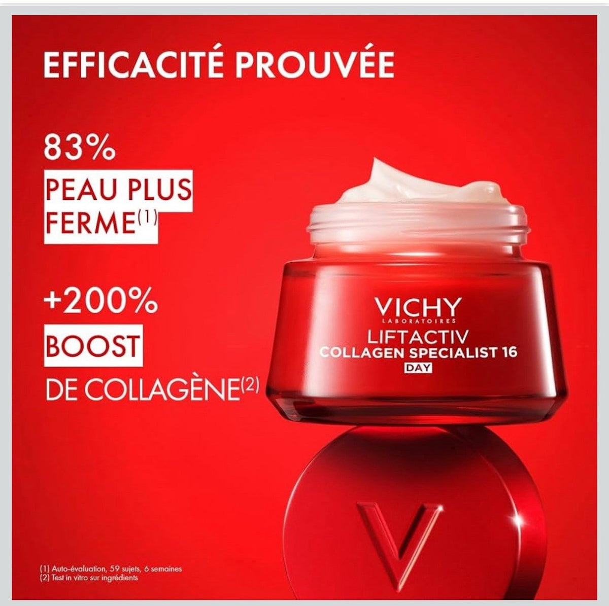Vichy Collagen Specialist 16 Crème Jour Anti‑Rides 50ml – Fermeté Éclat Taches
