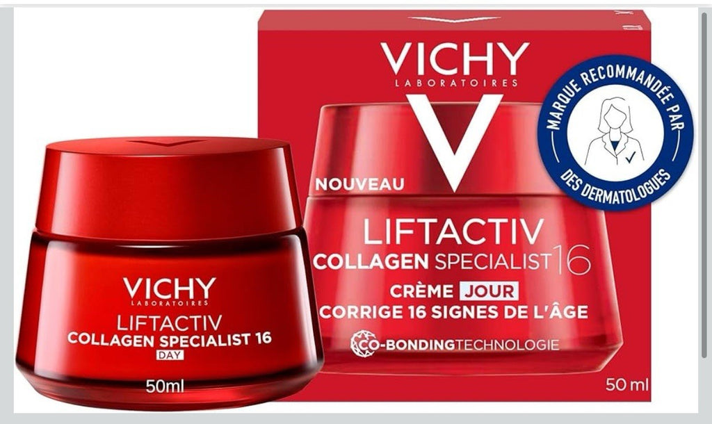 Vichy Collagen Specialist 16 Crème Jour Anti‑Rides 50ml – Fermeté Éclat Taches
