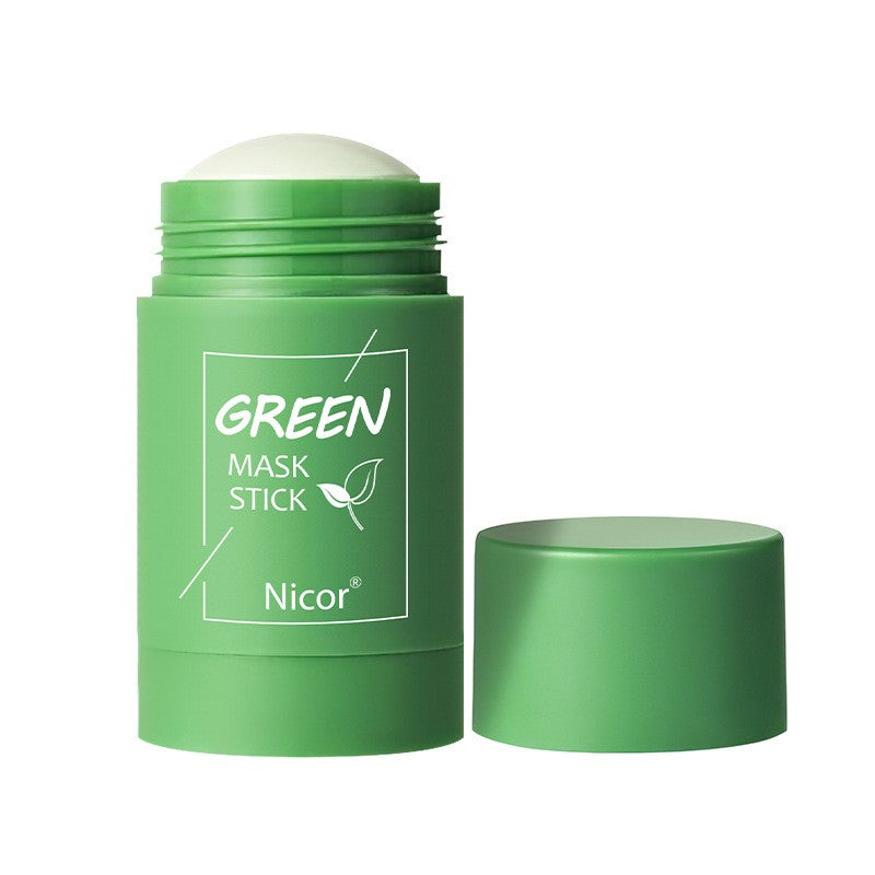 Masque Nettoyant Stick Thé Vert/Aubergine – Purifiant, Anti‑Sébum, Éclat du Teint