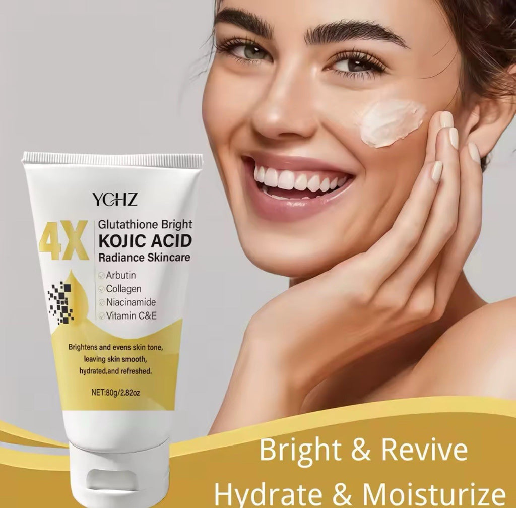 Crème Kojic Acid 80g – Anti‑Taches & Éclat – Niacinamide, Arbutin, Vit C