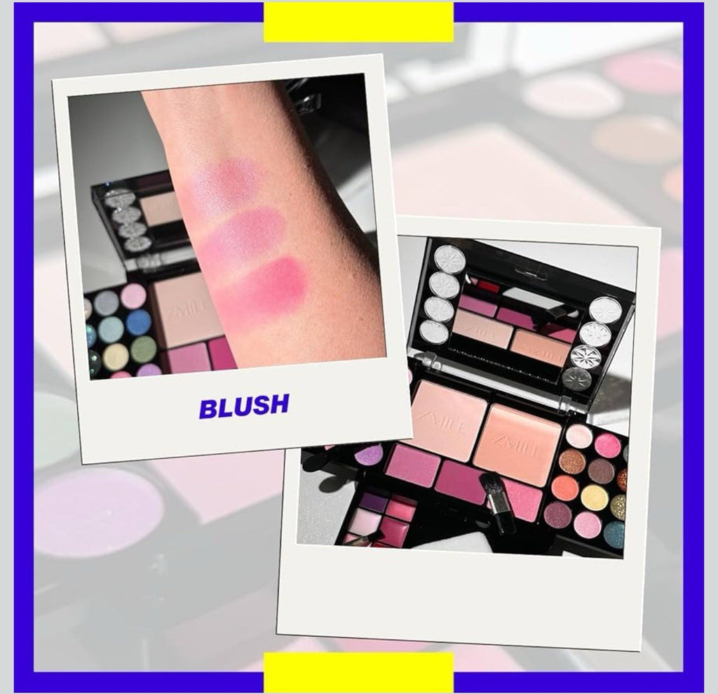 Palette Maquillage Diamonds | Vegan | Format Voyage | Idéale Sac à Main