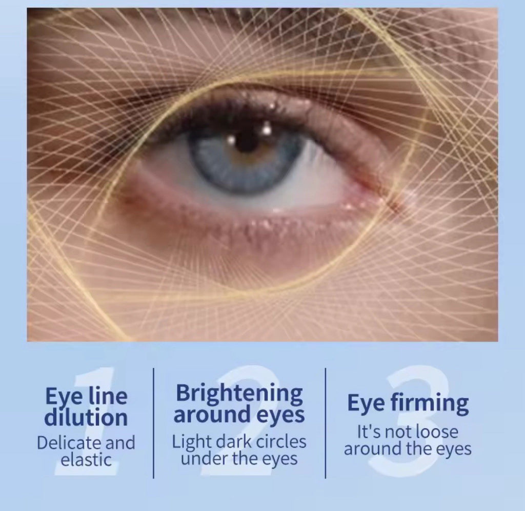 Crème Yeux Électrique OCHEAL – Anti-Rides, Anti-Poches, Acide Hyaluronique, 20g