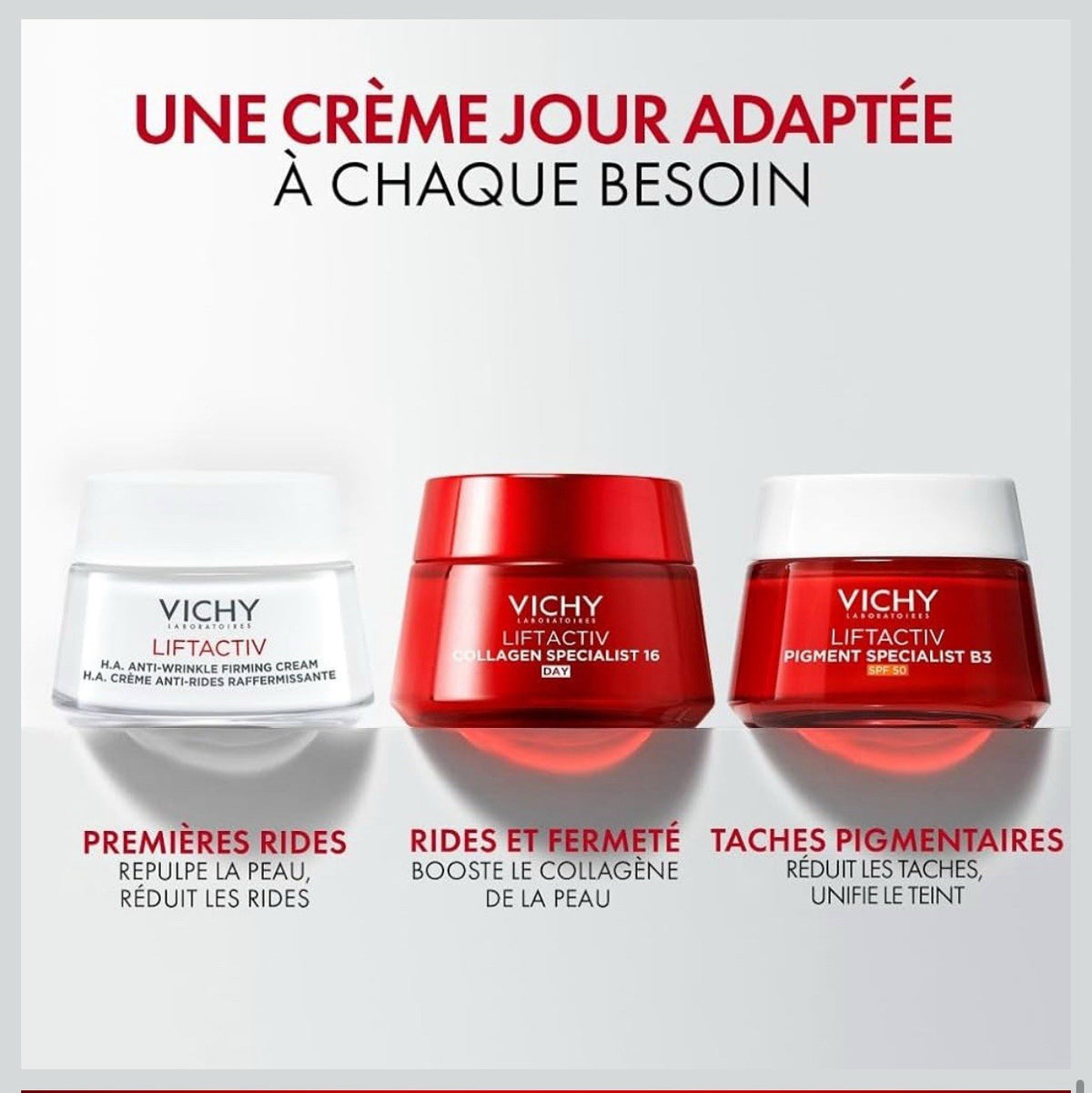Vichy Collagen Specialist 16 Crème Jour Anti‑Rides 50ml – Fermeté Éclat Taches